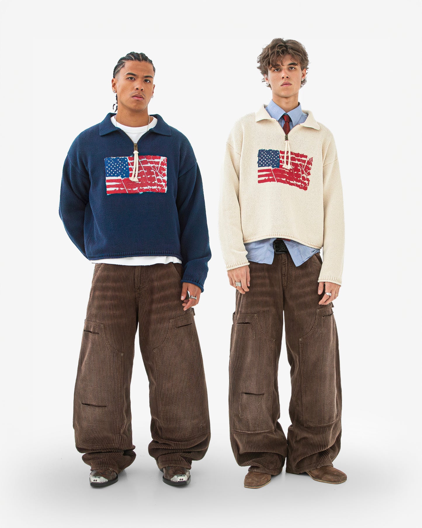 Reaven Chocolate Brown Lionheart Corduroy Pants