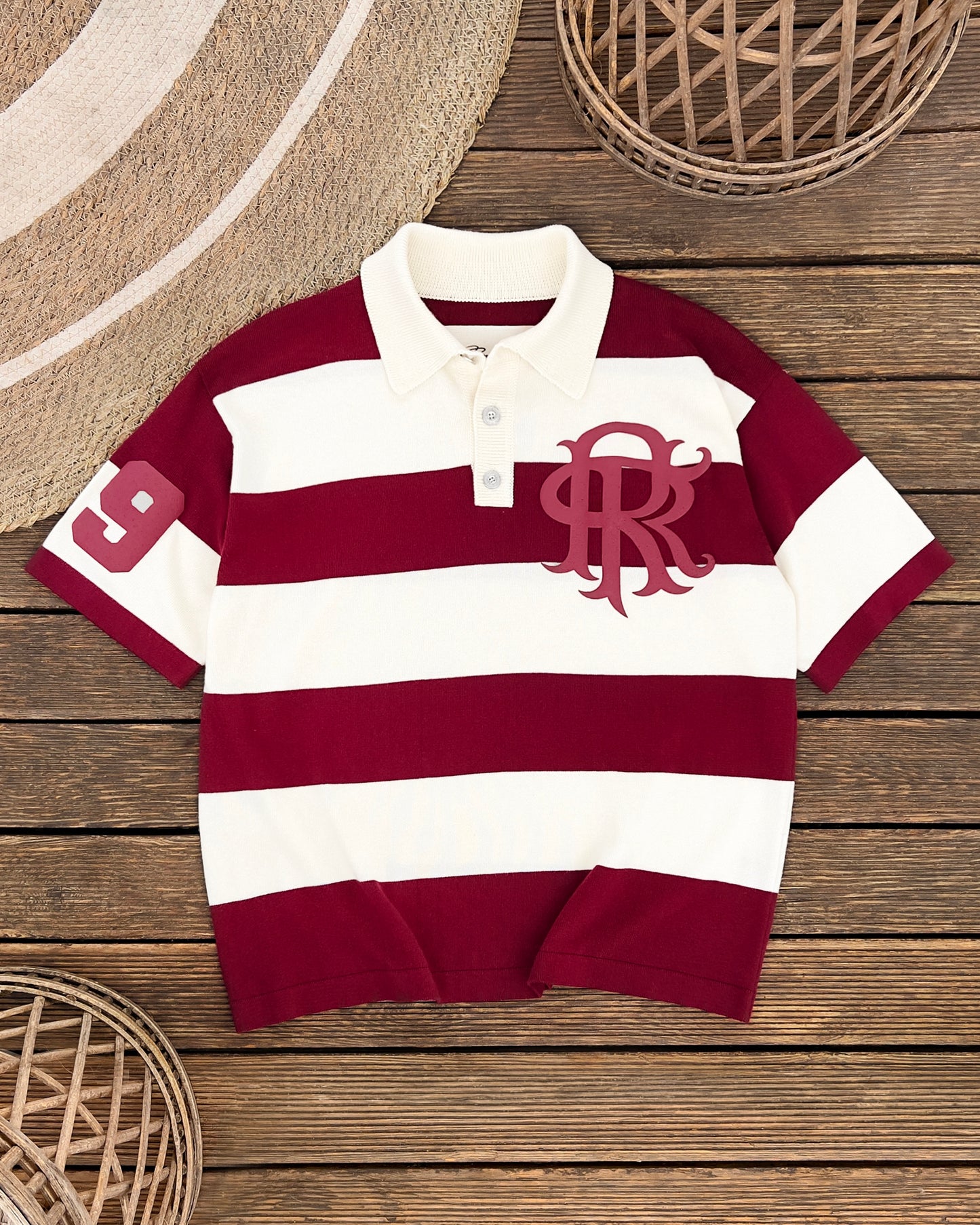 Reaven Cherry Stamp Polo