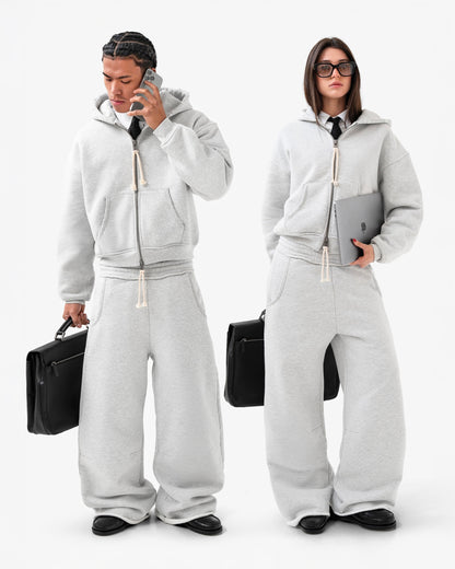 Reaven Heather Grey Sweatpants