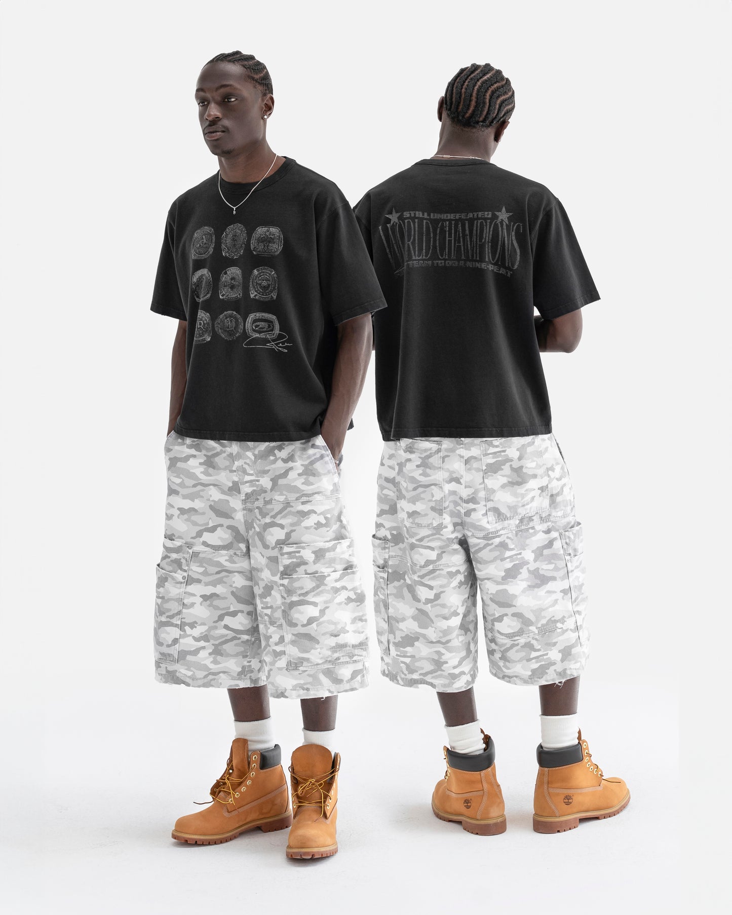 Reaven Black Nine-Peat T-Shirt