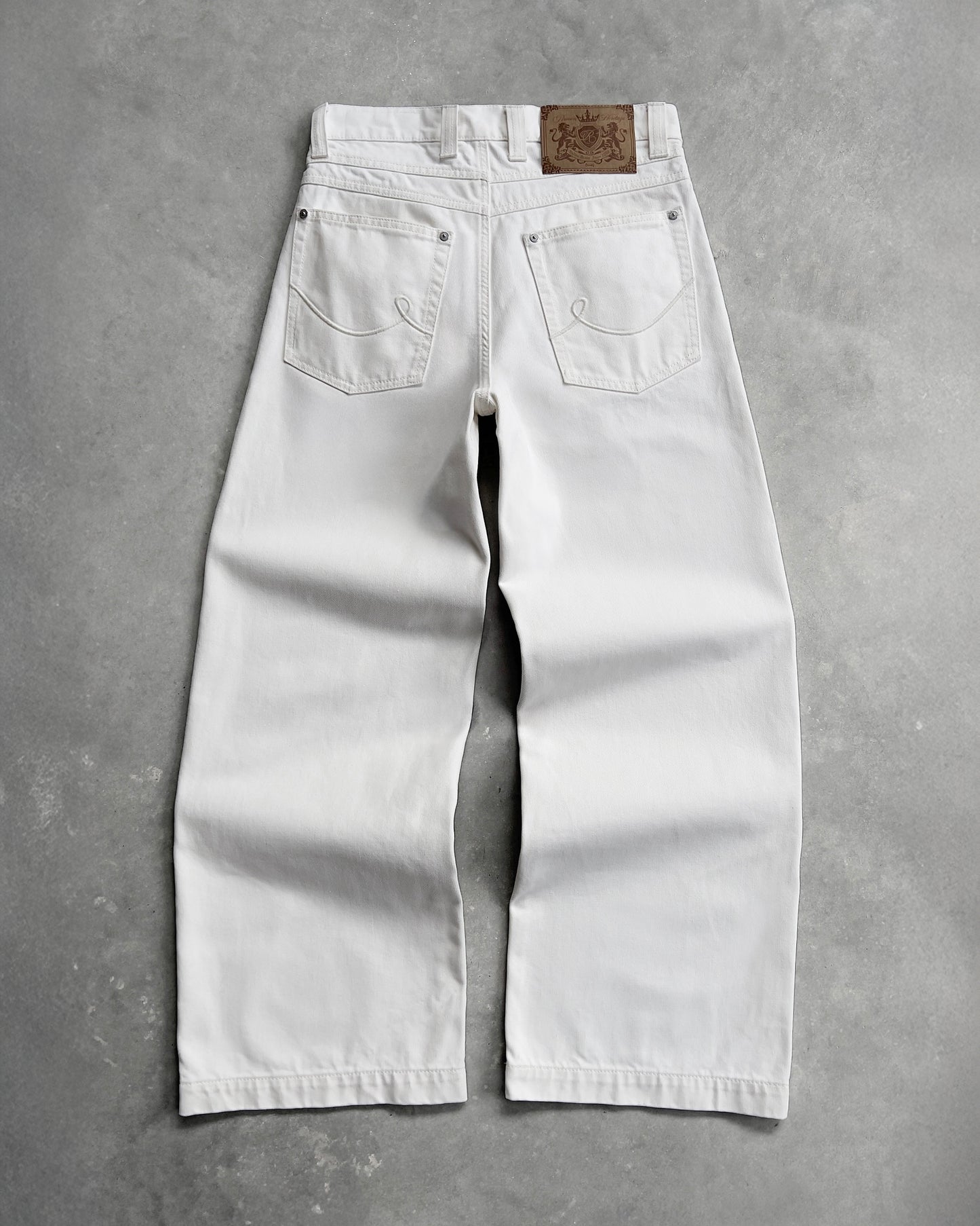 Reaven Raw White Heritage Denim Jeans