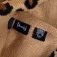 Reaven Beige Leopard Beanie