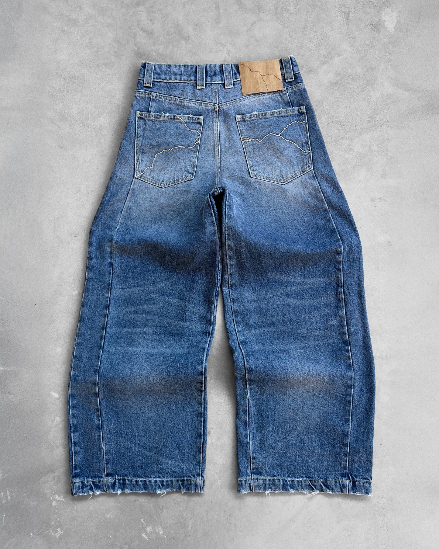 Reaven Resin Blue Rift Denim Jeans