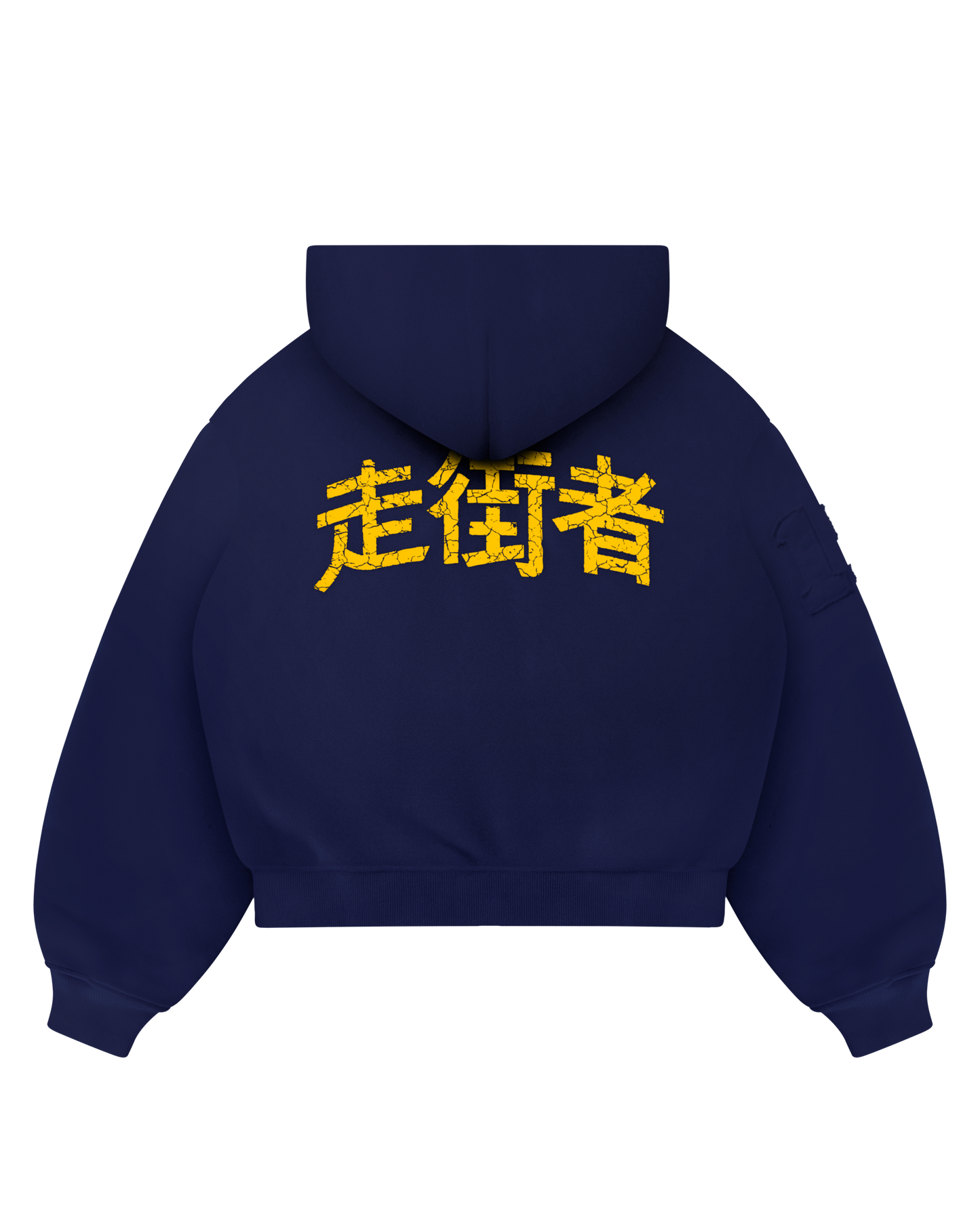 Reaven Navy Run Tha Streetz Zip Hoodie