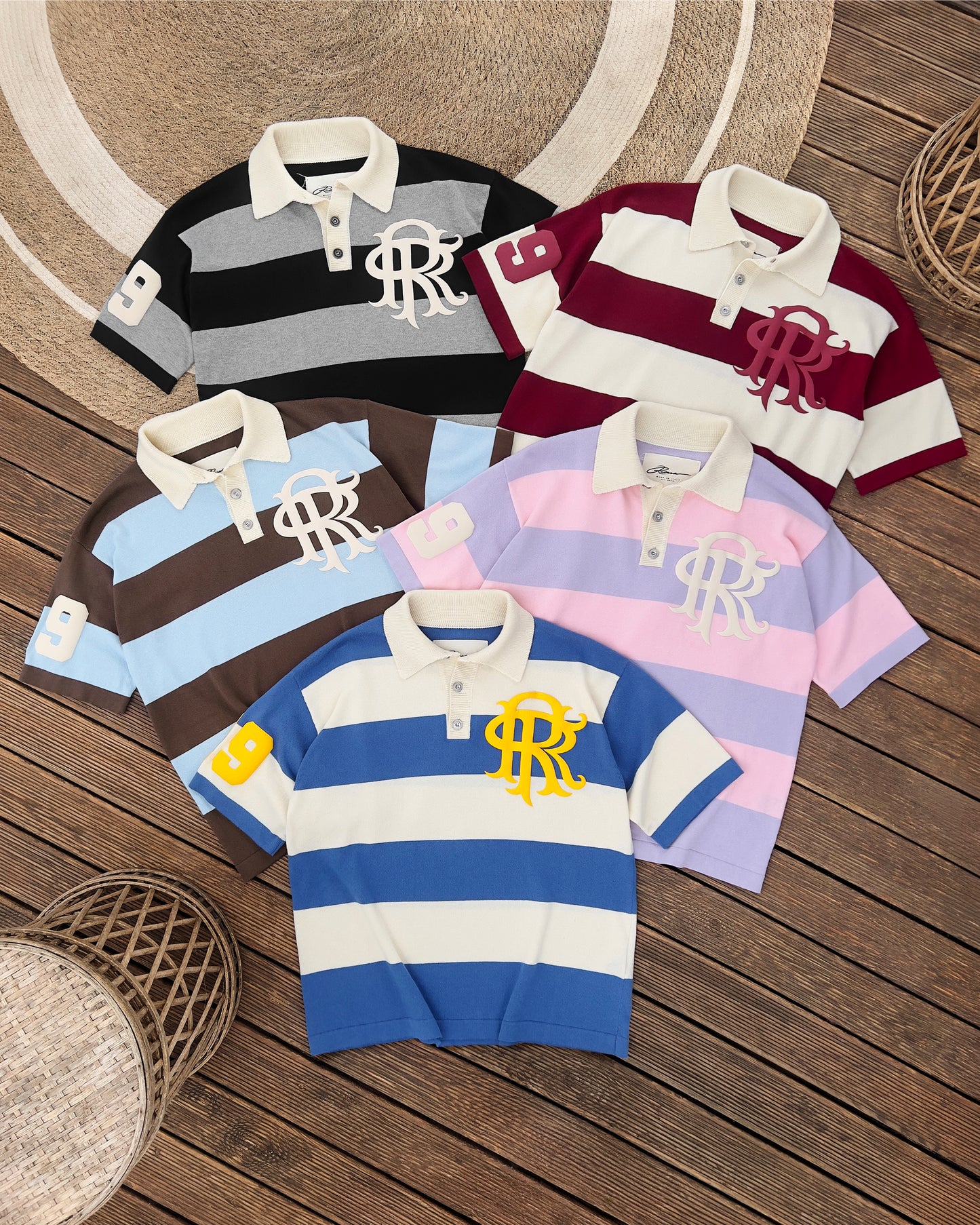 Reaven Cherry Stamp Polo