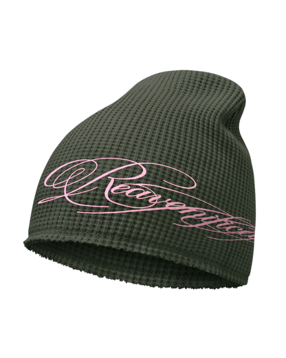 Reaven Olive Thermal Beanie