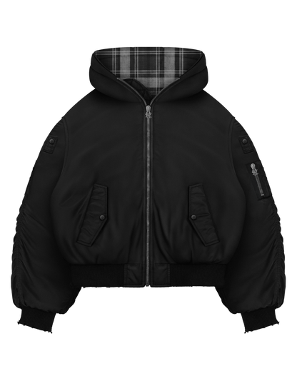 Reaven Fur Bomber Jacket