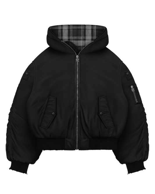 Reaven Fur Bomber Jacket