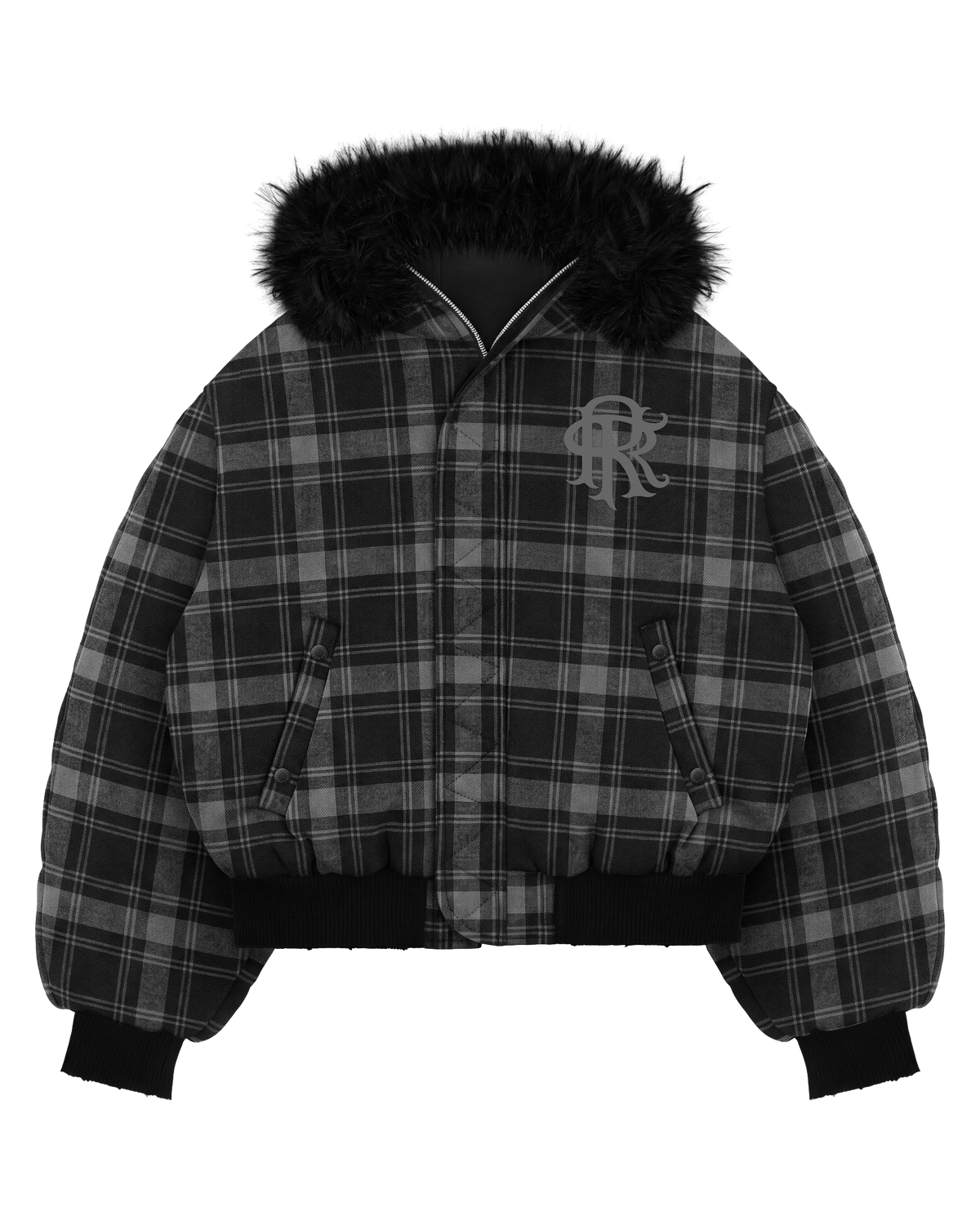Reaven Fur Bomber Jacket