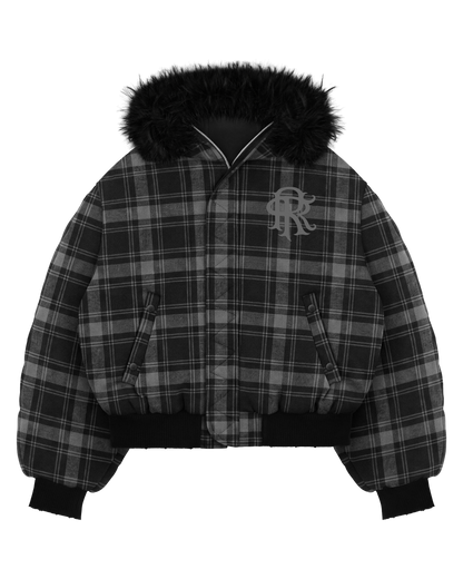 Reaven Fur Bomber Jacket