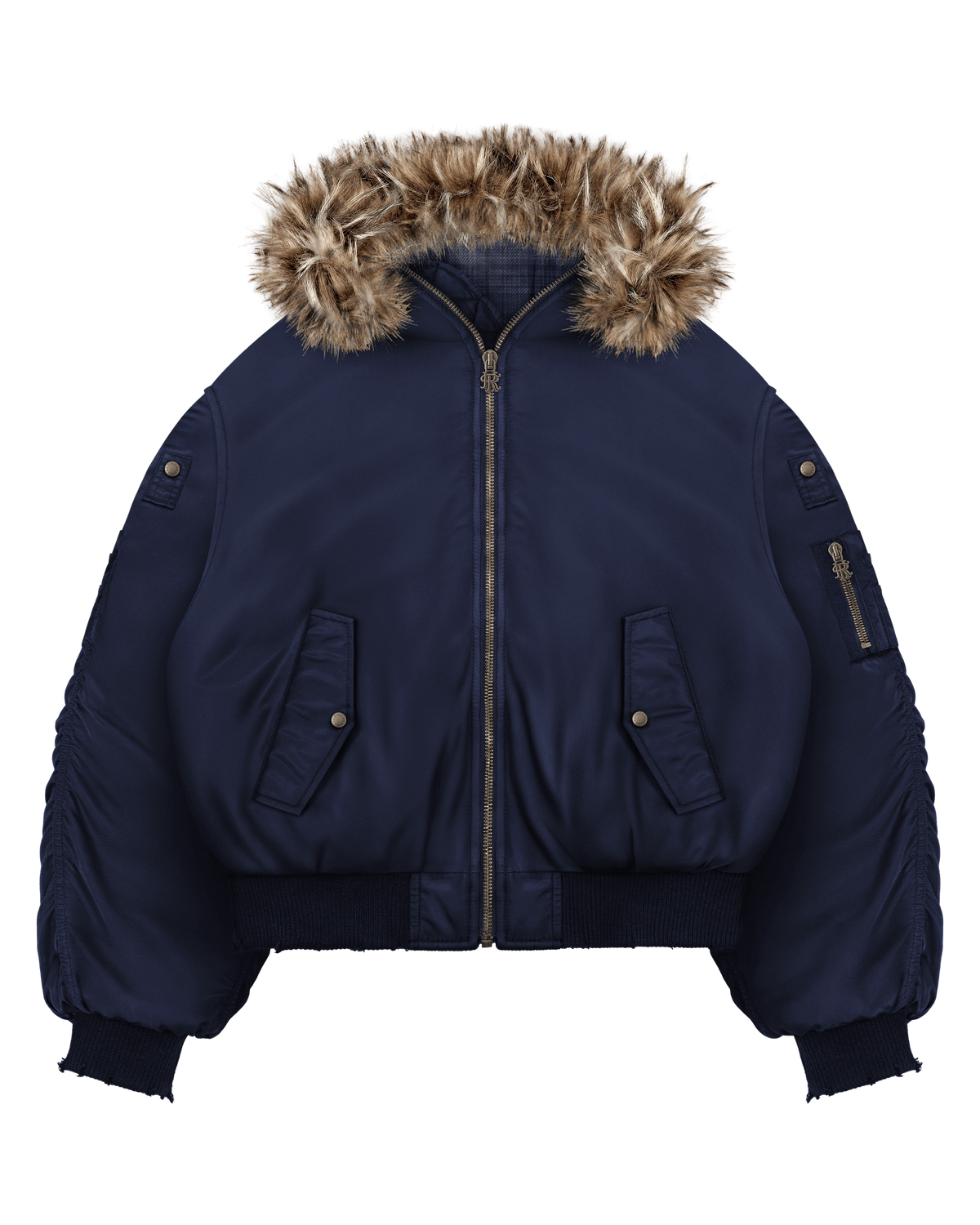 Reaven Fur Bomber Jacket