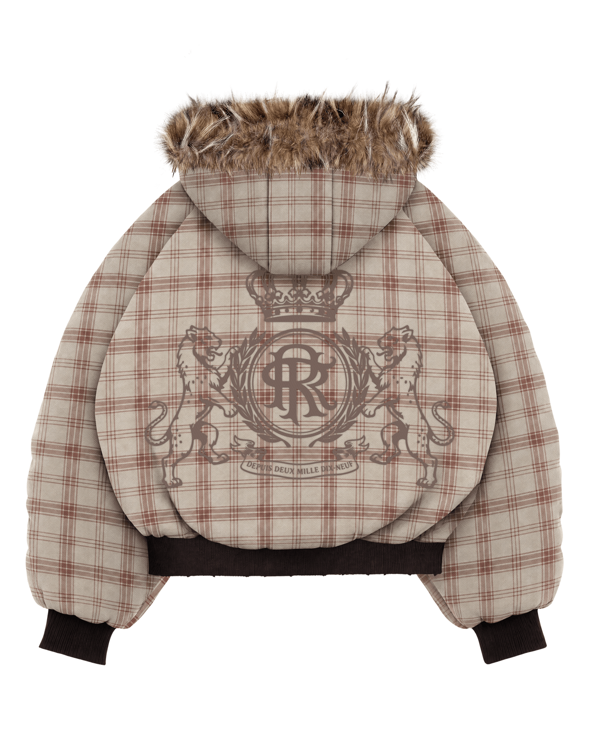 Reaven Fur Bomber Jacket