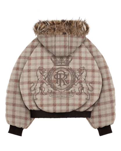 Reaven Fur Bomber Jacket