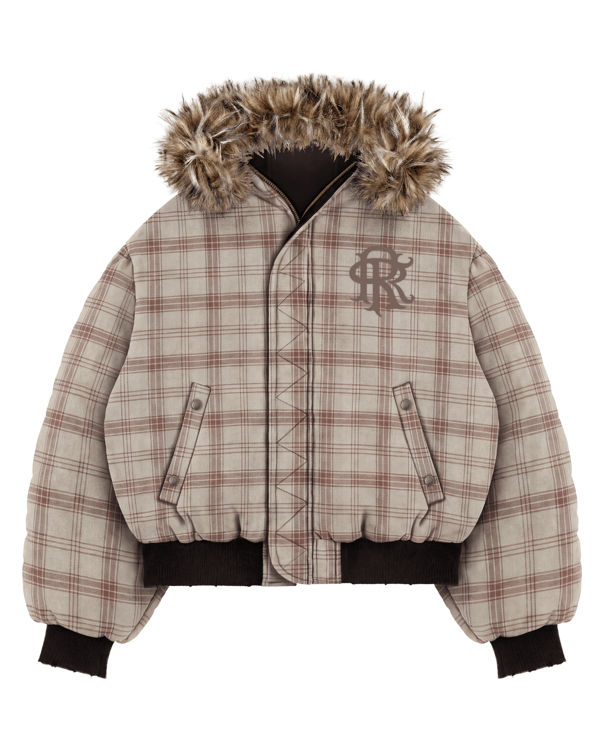 Reaven Fur Bomber Jacket