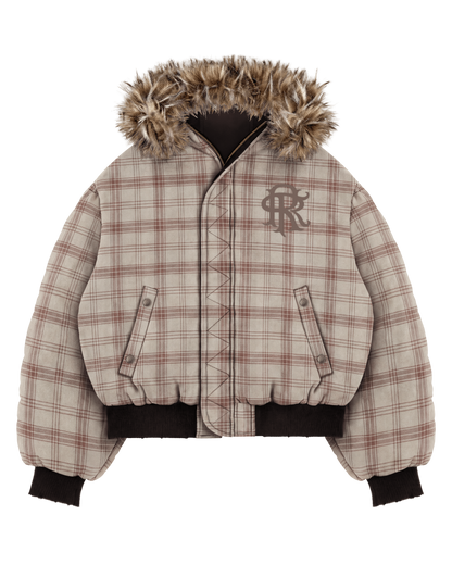 Reaven Fur Bomber Jacket