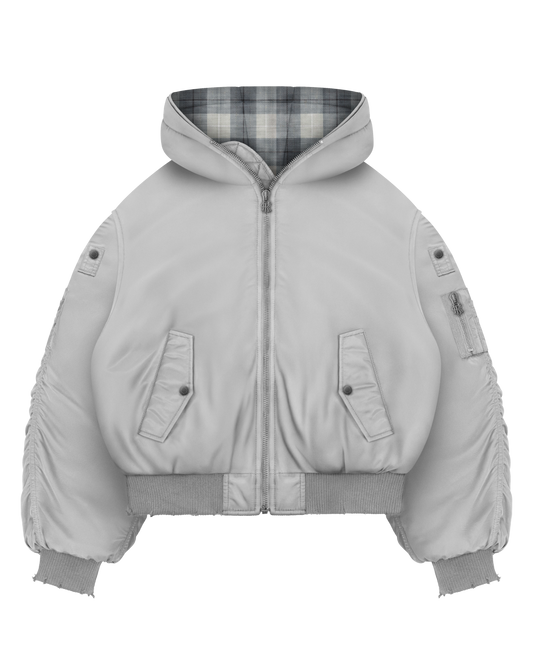 Reaven Fur Bomber Jacket