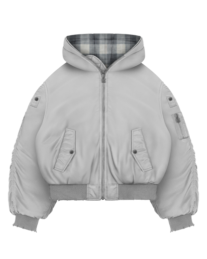 Reaven Fur Bomber Jacket