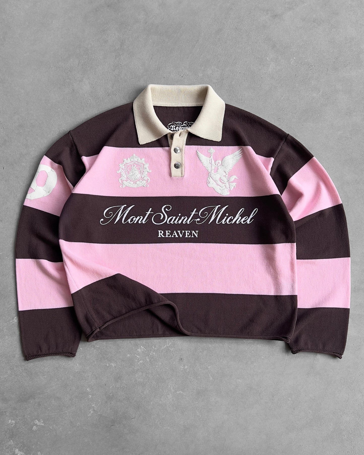 Reaven Pink Mont Saint Michel Polo