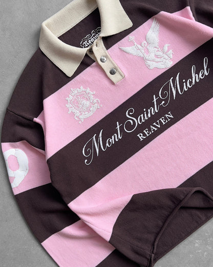 Reaven Pink Mont Saint Michel Polo