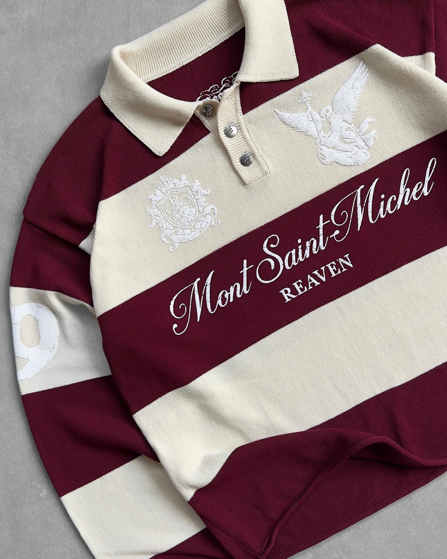 Reaven Red Mont Saint Michel Polo