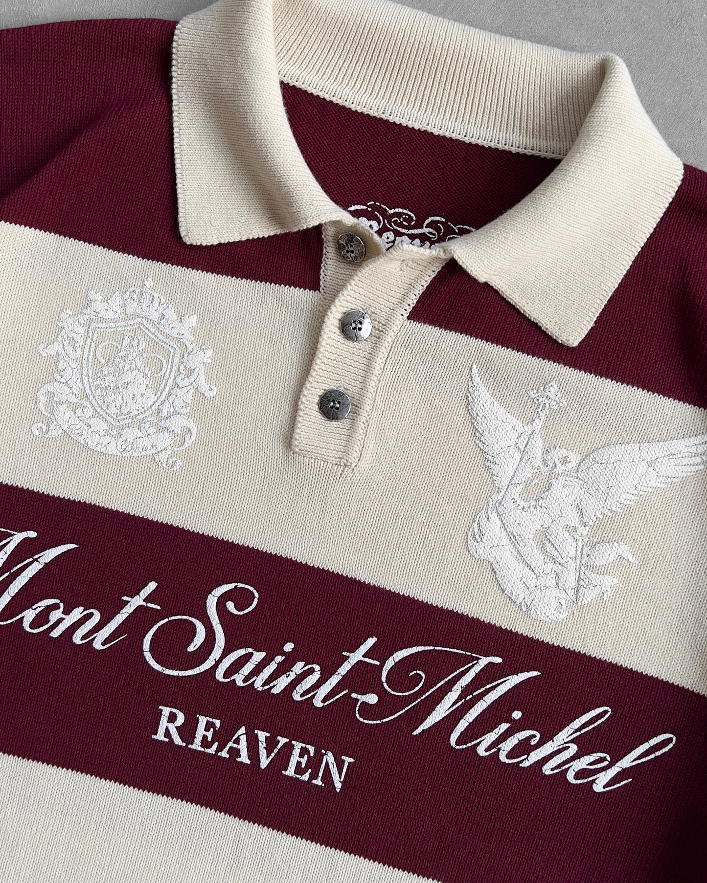 Reaven Red Mont Saint Michel Polo