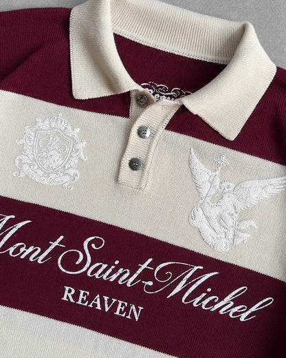 Reaven Red Mont Saint Michel Polo