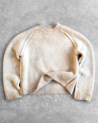 Reaven Vanilla Cream Nuvola Mohair Knit