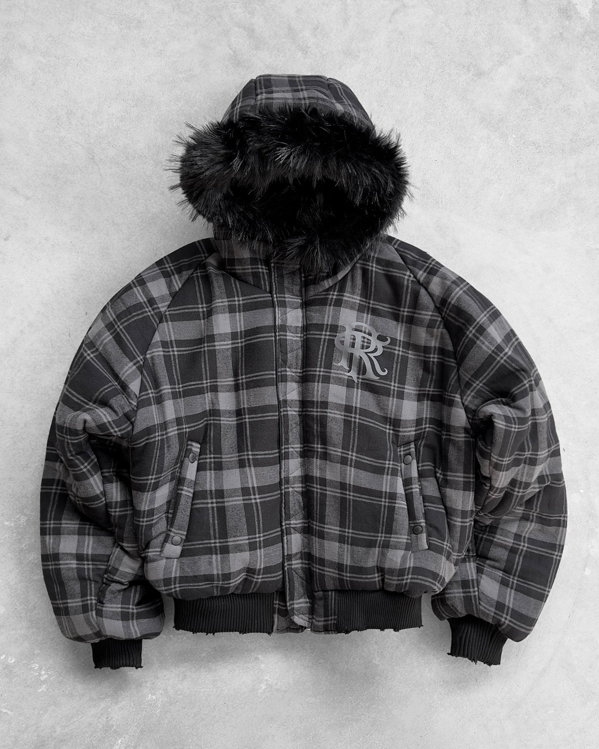 Reaven Fur Bomber Jacket