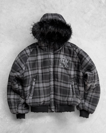 Reaven Fur Bomber Jacket