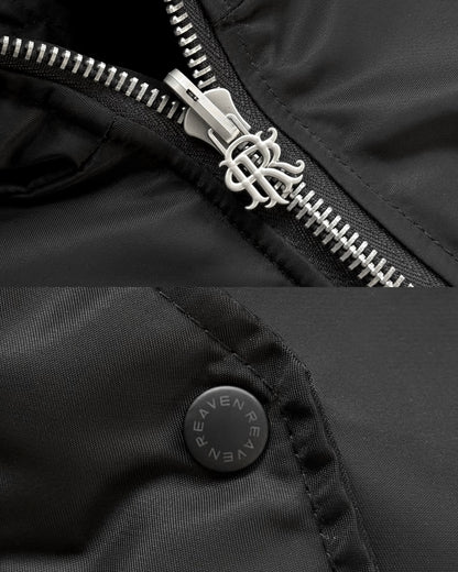 Reaven Fur Bomber Jacket