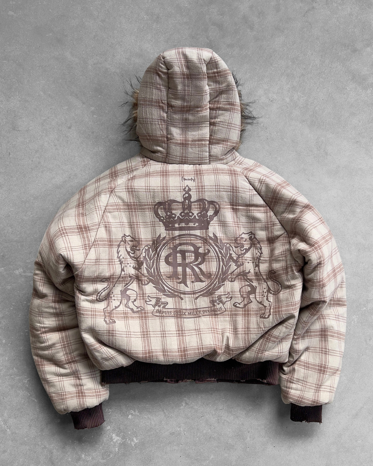 Reaven Fur Bomber Jacket