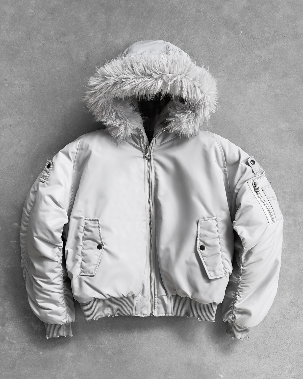 Reaven Fur Bomber Jacket