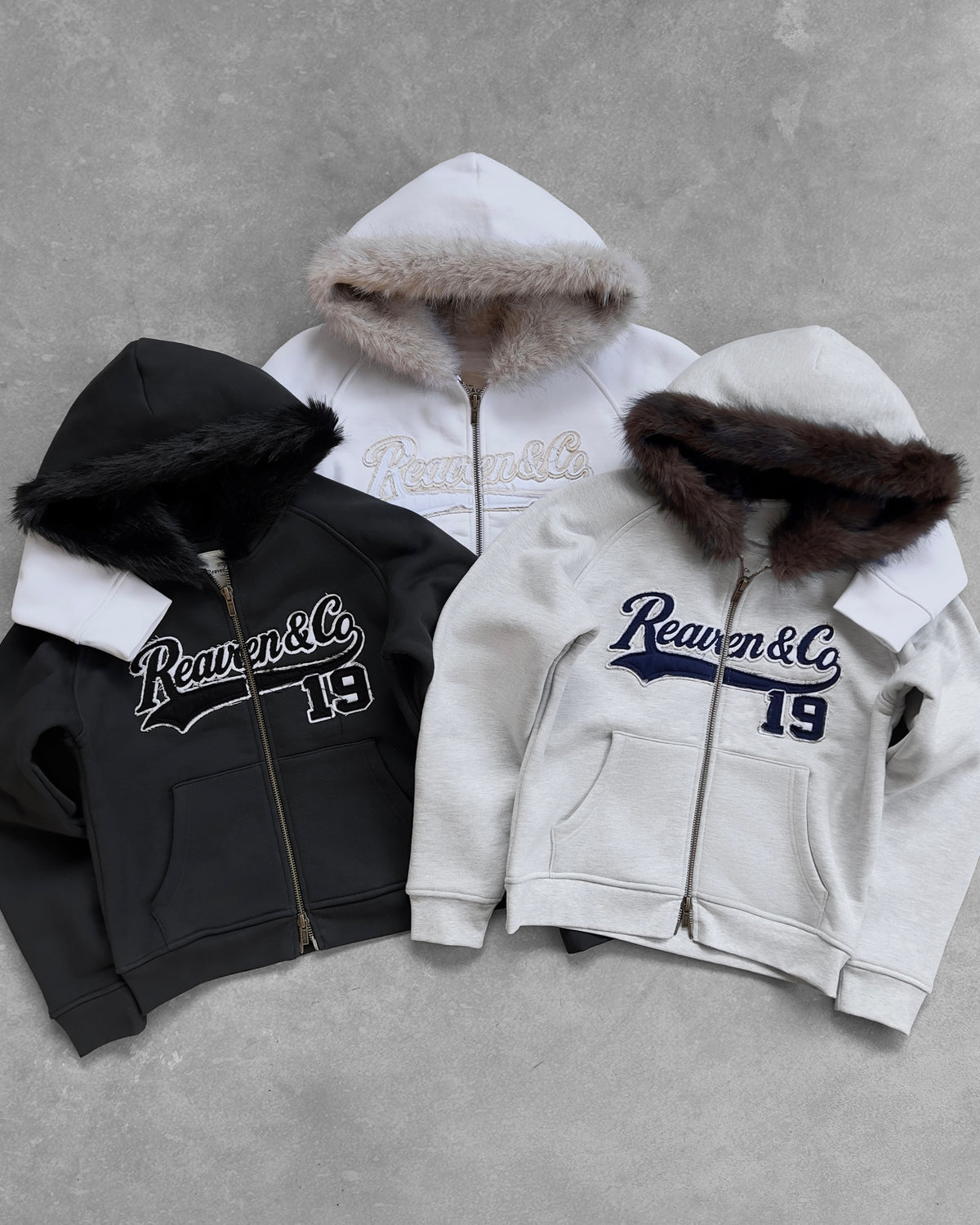 Reaven&Co Zip Hoodie