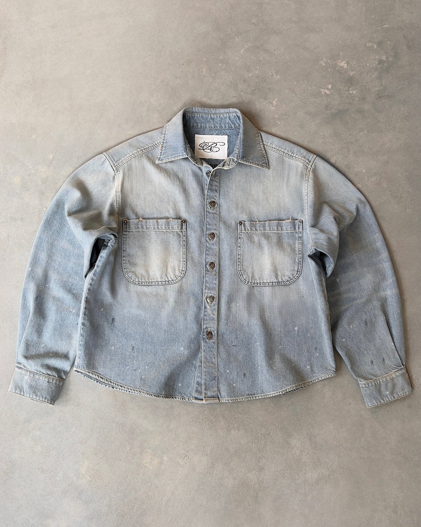 Reaven Paint Heritage Denim Overshirt