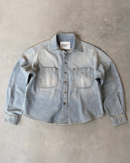 Reaven Paint Heritage Denim Overshirt