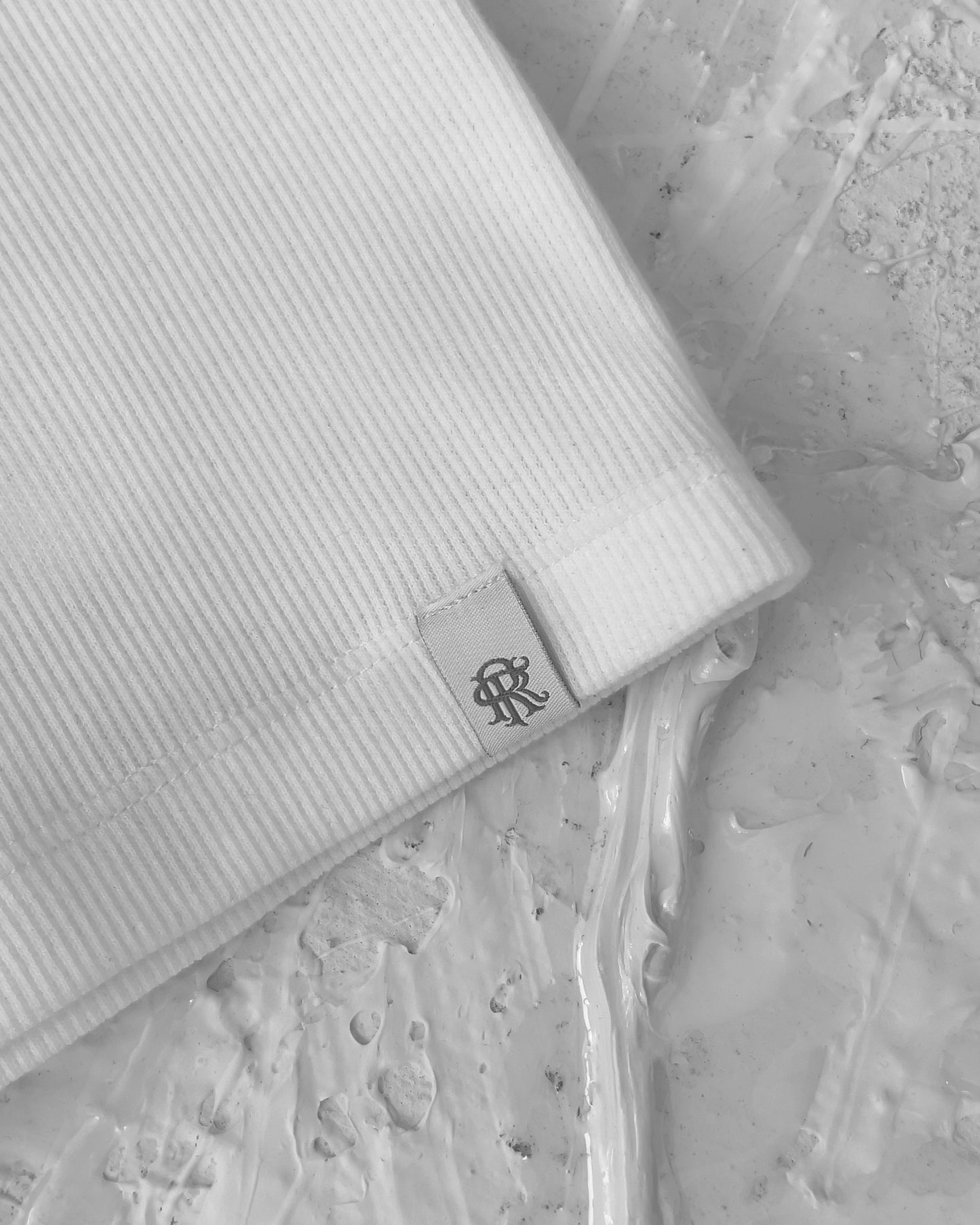 Reaven White Serafino Slim T-Shirt