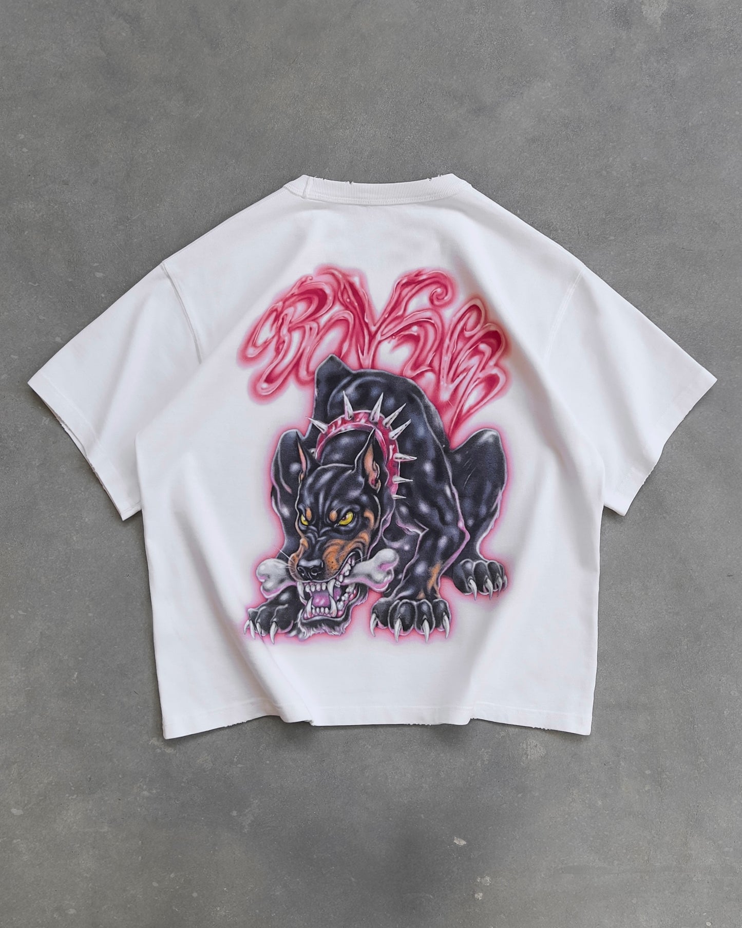 Reaven White 4 All The Dogs T-Shirt