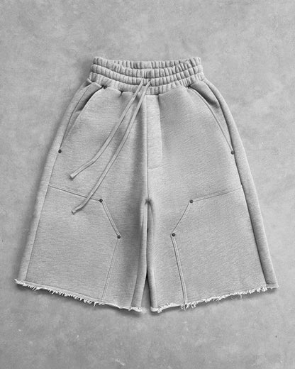 Reaven Grey Double Knee Sweatjorts