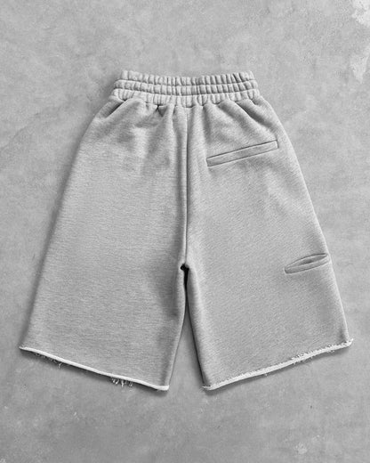 Reaven Grey Double Knee Sweatjorts