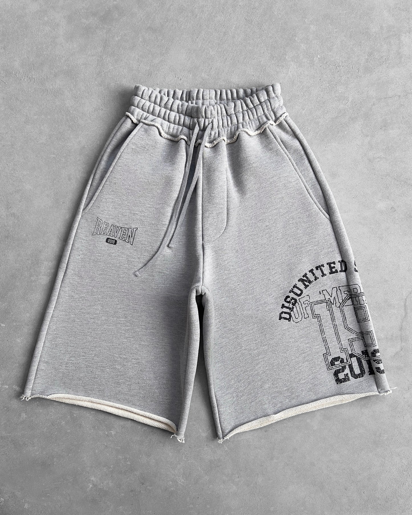 Reaven Grey Disunited States Sweatjorts