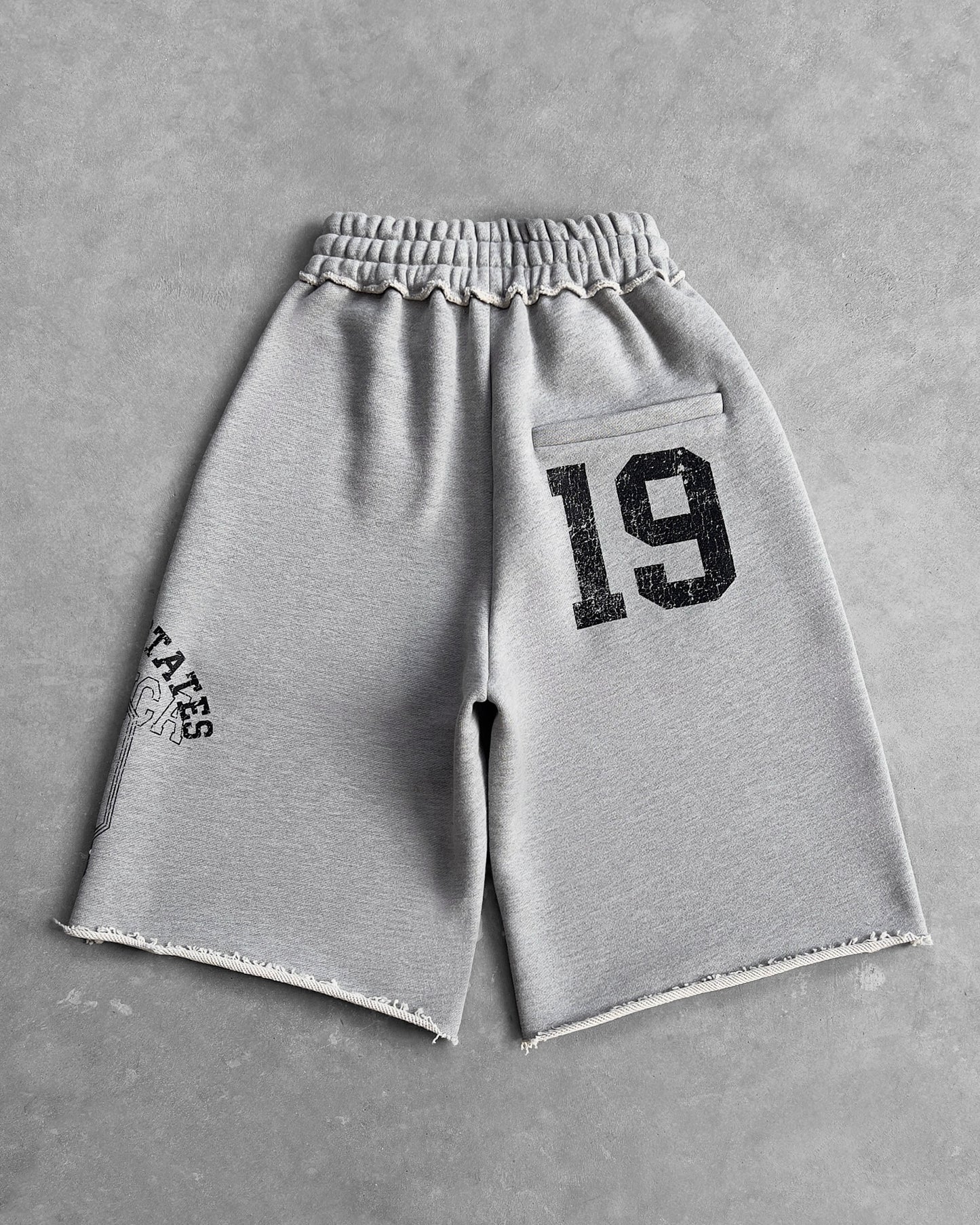 Reaven Grey Disunited States Sweatjorts