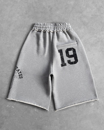 Reaven Grey Disunited States Sweatjorts