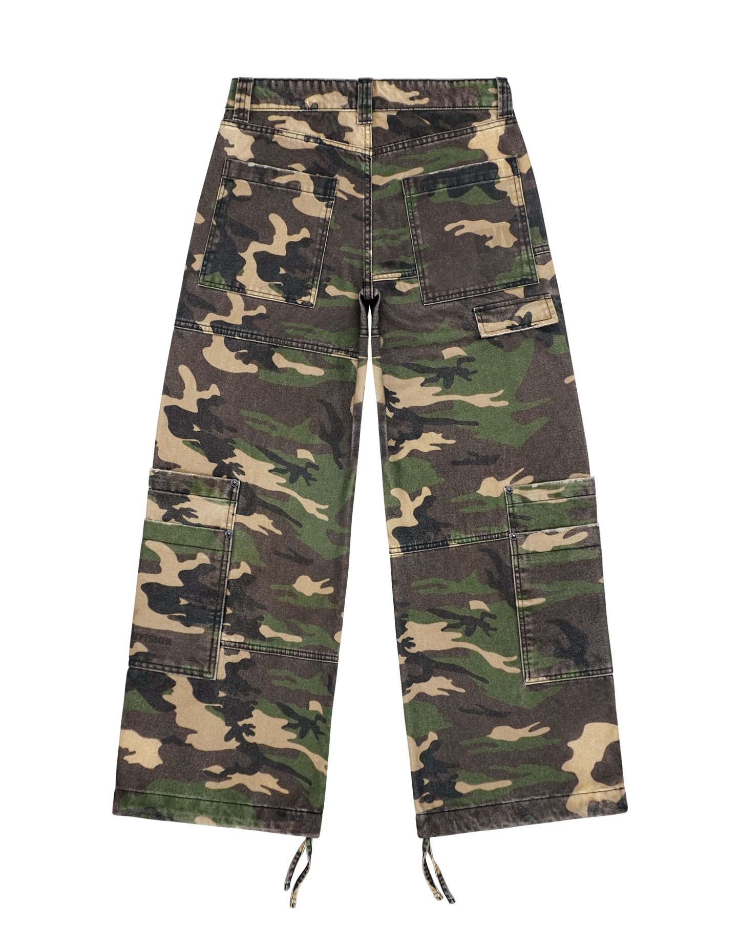 Reaven Woodland Camo Cargo Pants