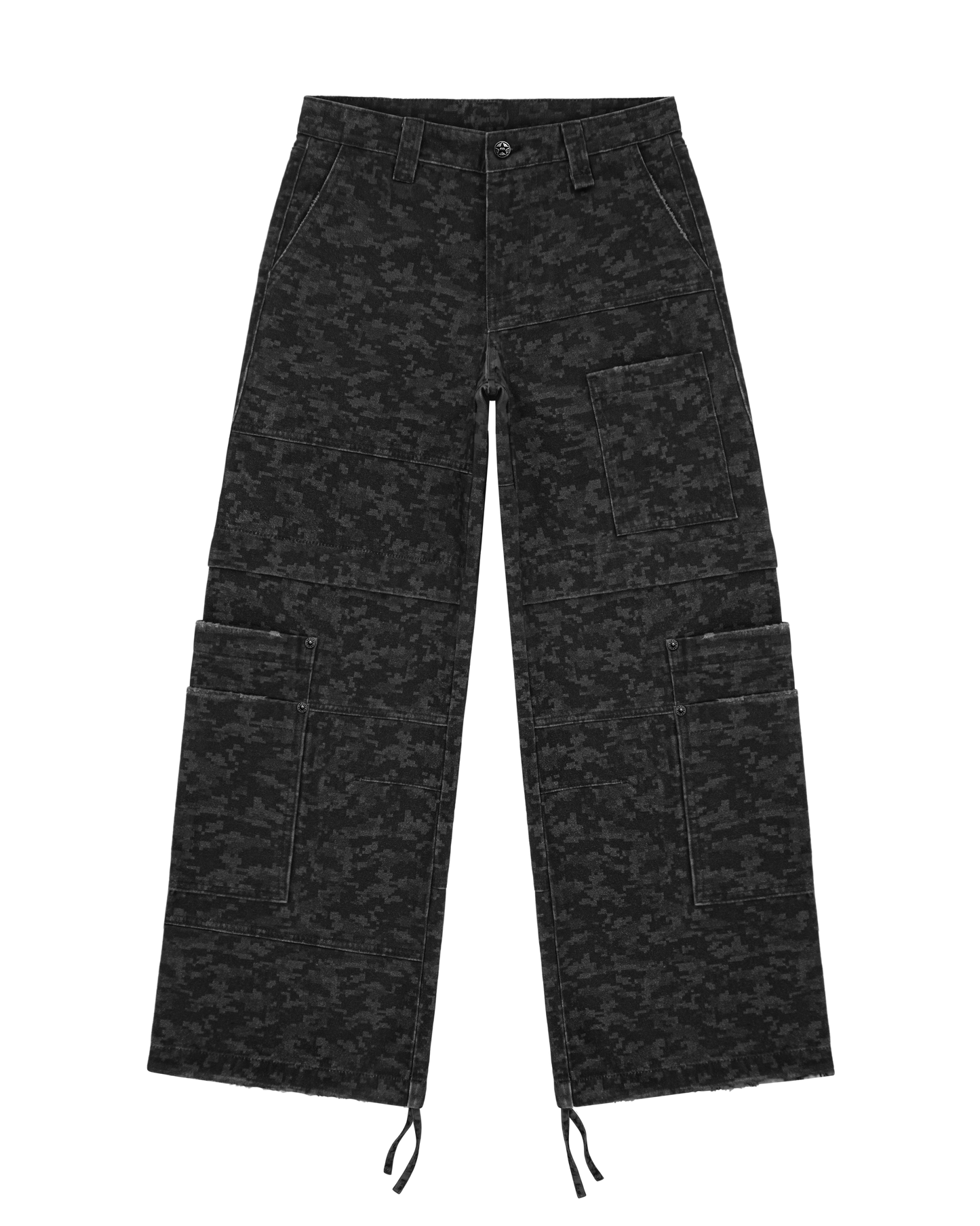 Reaven Blackout Camo Cargo Pants