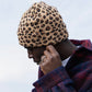 Reaven Beige Leopard Beanie