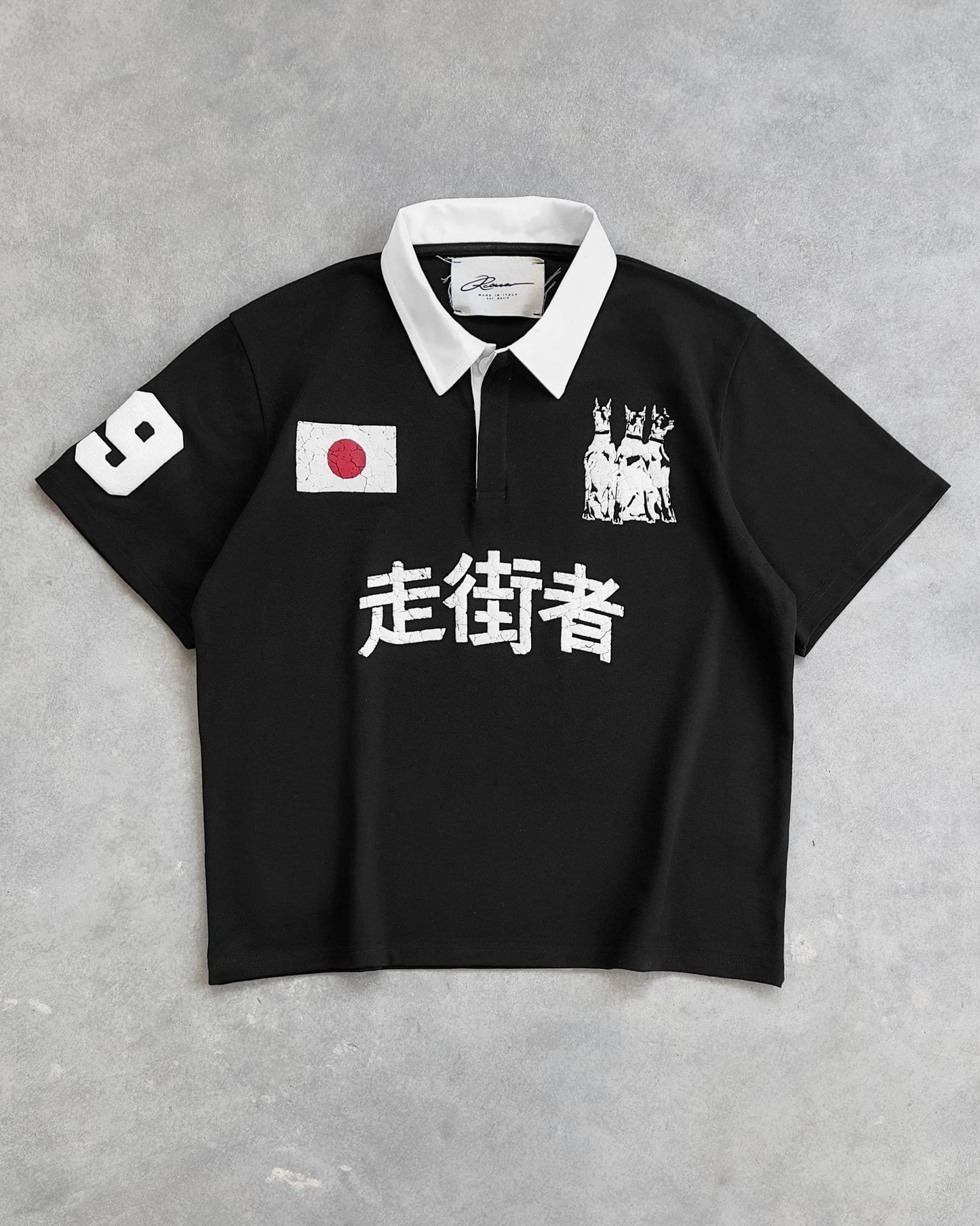 Reaven Black Run Tha Streetz Polo