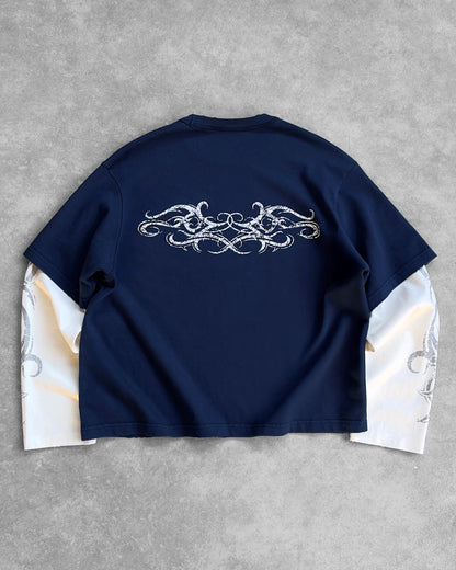 Reaven Navy Tribe Longsleeve