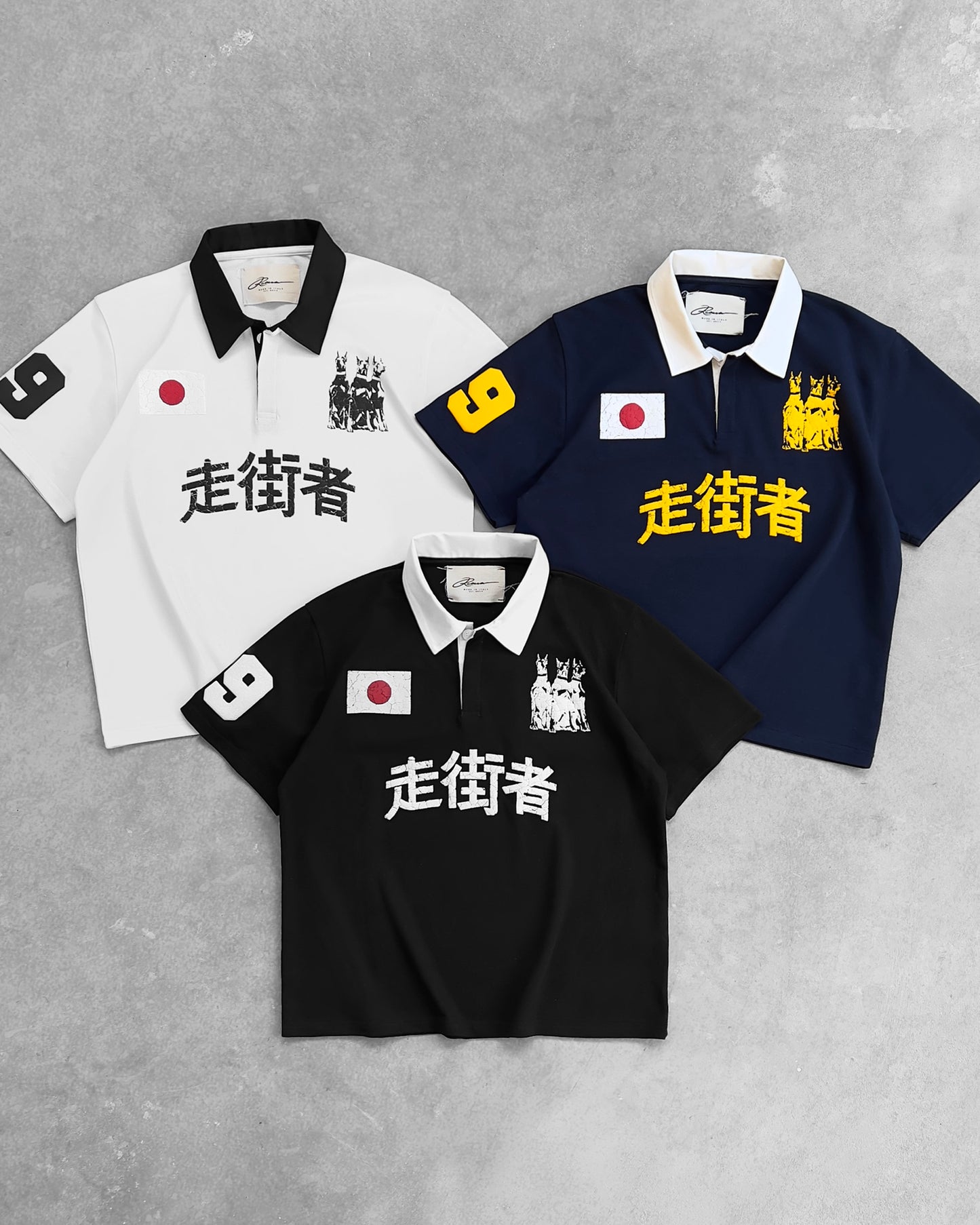 Reaven White Run Tha Streetz Polo