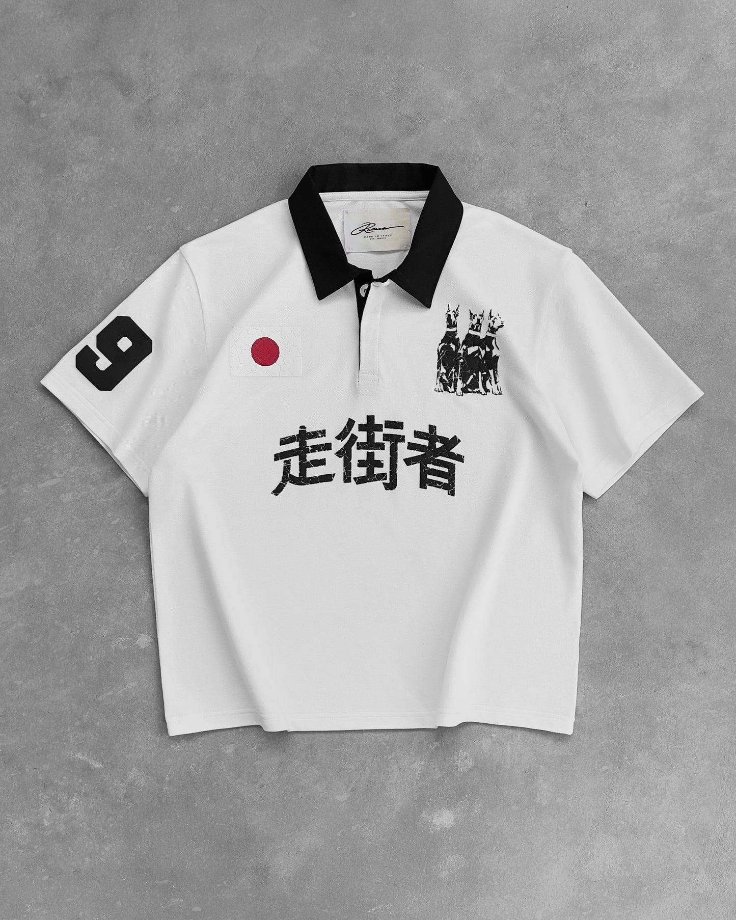 Reaven White Run Tha Streetz Polo