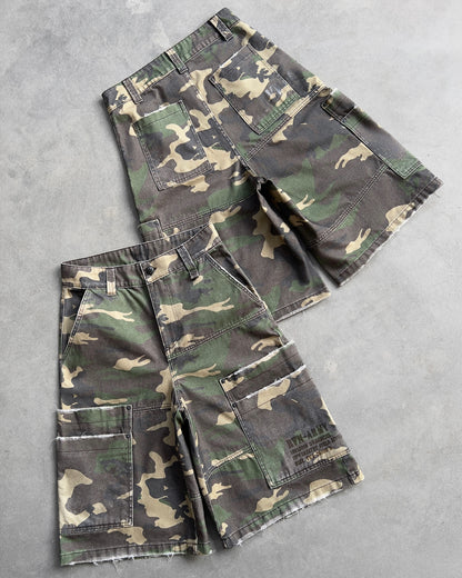 Reaven Woodland Camo Jorts